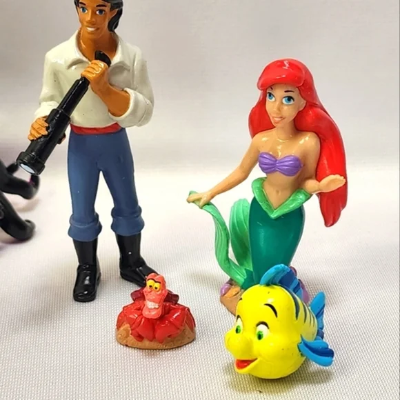 Disney Little Mermaid Toy Characters - Picture 2 of 12